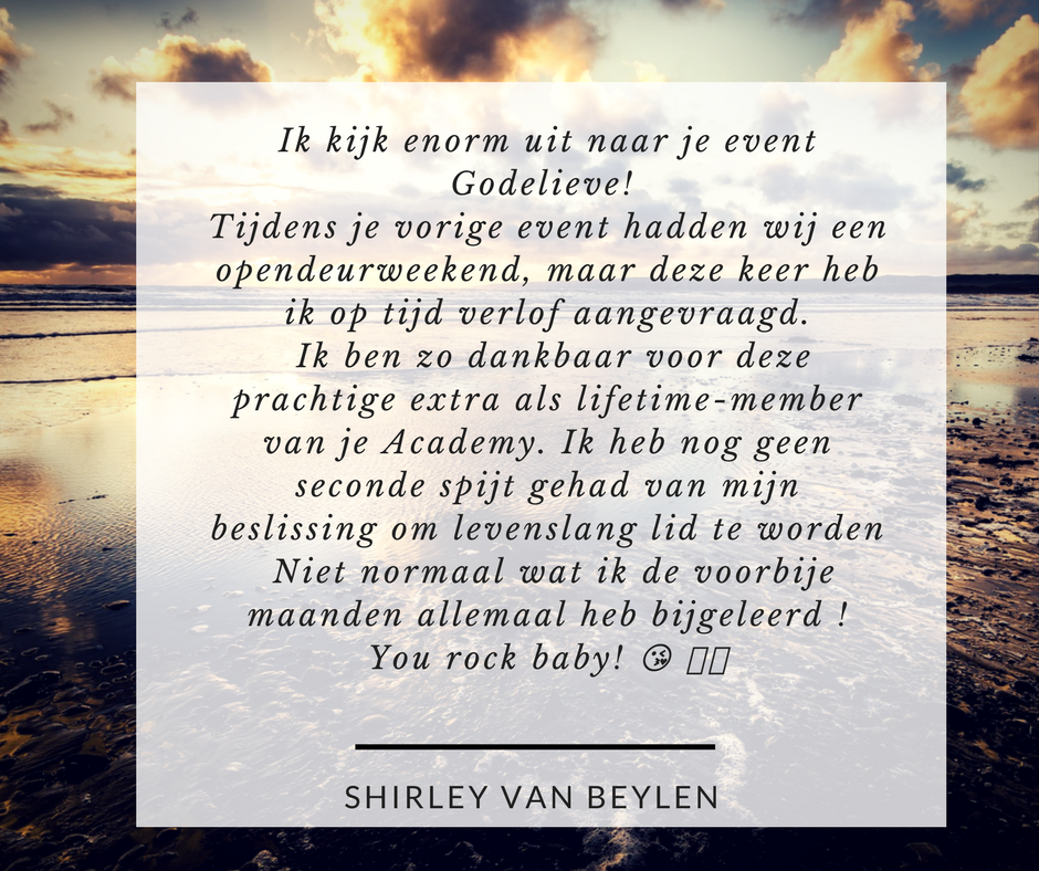 Shirley Van Beylen recensie GTOA 1