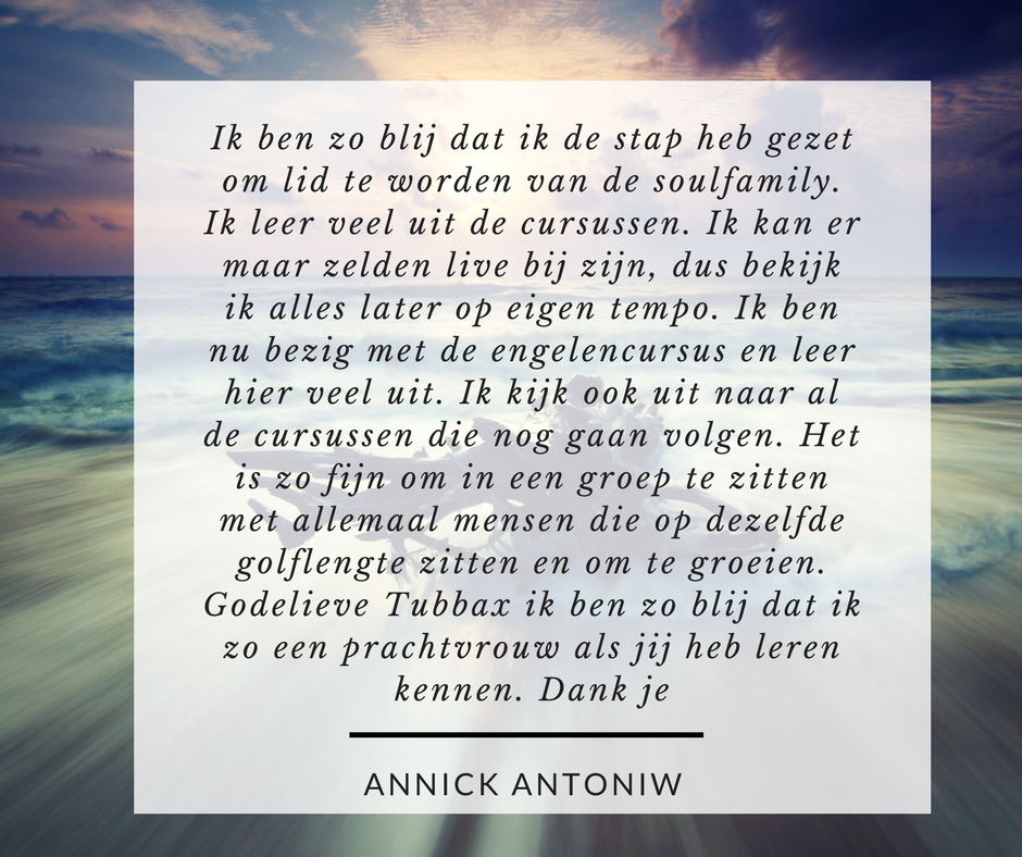 recensie Annick Antoniw GTOA